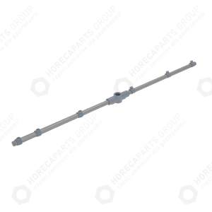 Horeca Parts - Braț de clătire complet (sus/jos) lungime 588mm 6 duze - Apach, Colged, Elettrobar, Eurowash, mașini de spălat vase pentru catering MBM