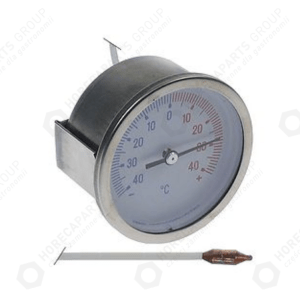 Horeca Parts - Diametru montare termometru 60mm temp. max. 40°C de la -40 la 40°C diametru senzor 8,5mm lungime senzor 30mm - Cazane