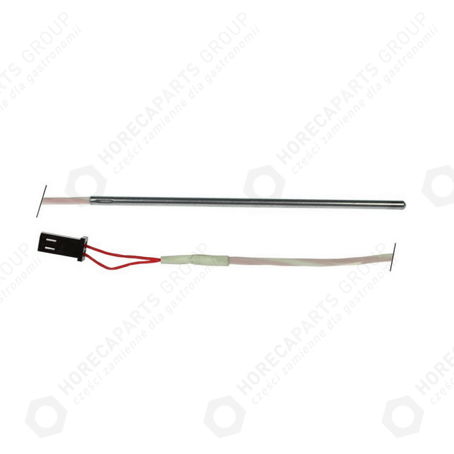 Horeca Parts - Temperaturfühler Pt100 Silikonkabel Fühler Temperaturbereich -50 bis +250°C Kabel Temperaturbereich -50 bis +180°C - Tecnoeka Öfen