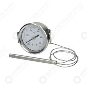 Horeca Parts - Thermometer Mounting diameter 52mm Temp max 350°C 50 to 350°C Sensor diameter 6mm Sensor length 30mm - Bertos, Lainox, Jumo (3441037, 50304610, 65340050, 8202-26-52/TS19, LA65340050, LAR50304610, LAR65340050, R65340050, 00529545, 00675152, 82001117, 8202-26-52/TS19)