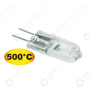 Horeca Parts - Bulb G4 12V 20W Max temp. 500°C - Catering ovens