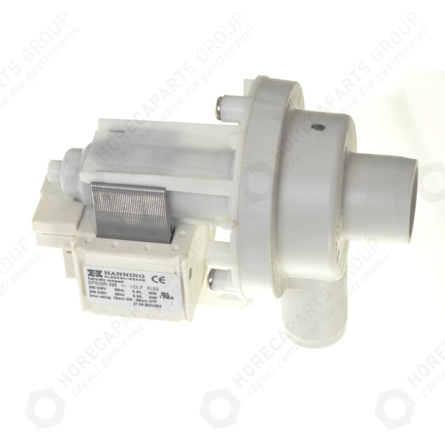 Horeca Parts - Odstředivé čerpadlo 38W 200-240V 50Hz/60Hz, s 30mm vstupem a 24mm výstupem - myčky Fagor ( 12039546, 12094265, T843060000 )