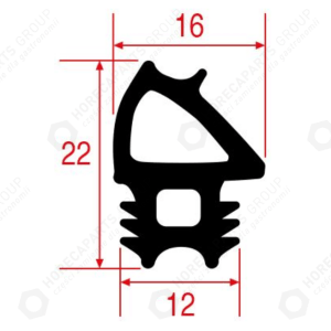 Horeca Parts - Uszczelka drzwi - Piec Lainox A/M-V-C/05