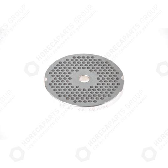 Horeca Parts - Sítko 4,5 mm - mlýnek na maso typ 32 (SALVINOX, typ Enterprise, rozměr 100 mm)