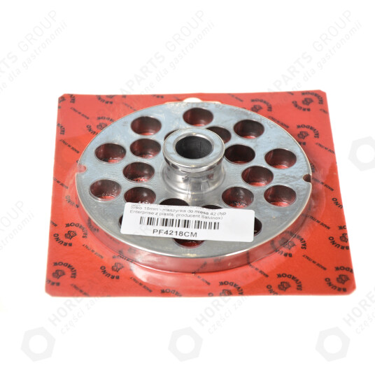 Horeca Parts - Sítko 18 mm - mlýnek na maso typ 42 (SALVINOX, typ Enterprise)