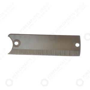 Horeca Parts - Nóż do tarczy kostka prosty - nóż tarczy odcinającej dł. 89mm odl.montazowa 74mm Robot Coupe