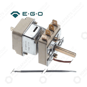 Horeca Parts - 1-phase control thermostat 55-260 °C 4x116mm capillary length 1300mm - Electric / Gas Frying Pan Electrolux, Zanussi ( 002109, ZA.177, 34CT005, 5510659800, 5519659010, 1610493, LF3444477, 375581, 102109, 771985000025 )