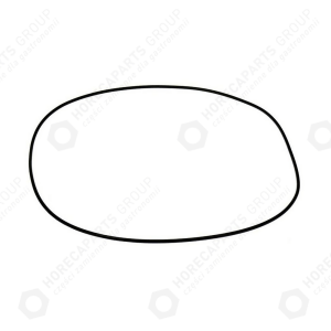 Horeca Parts - O-ring EPDM śr. wew. 164,5mm gr. 2mm - Maszyna do mięsa / Szatkownica do warzyw Fama, Hendi, Sirman, Zanussi ( 289029, MF2351, 698025, F2351, 5023988 )