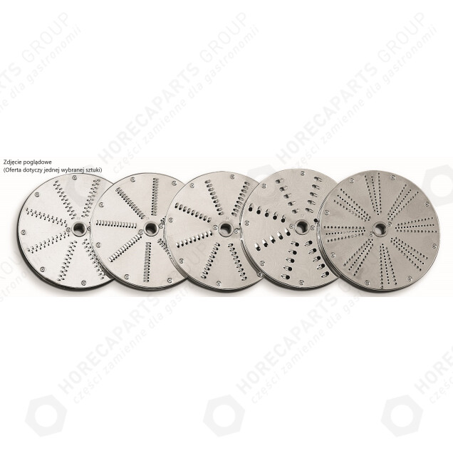 Horeca Parts - 7mm Hackscheibe Z7 (1 Stück) - Fama Gemüsehäcksler FTV400