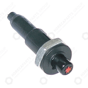 Horeca Parts - Aprinzător piezoelectric, diametru de montare 22 mm, diametru de conectare 2,4 mm - Lozamet