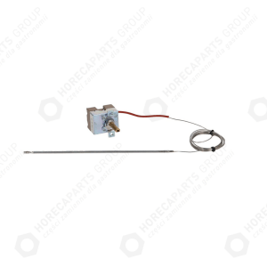 Horeca Parts - Einphasiger Thermostat 50-280°C, Schaft D, ø 6x4,6 mm, Fühler ø 3x185 mm - Venix