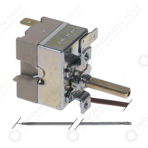 Horeca Parts - Regulační termostat 1-fázový 50-280 °C 3x185mm délka kapiláry 960mm - myčka nádobí Dihr ( 3744075, 0010707, 34LS002, 233116, 020TER0001, 10707, RX94813996 )