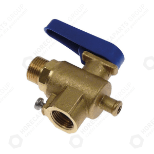 Horeca Parts - Čisticí ventil 3/8'' - Ascaso, Astoria, Bezzera, Epms, La San Marco, Mce, Orchestrale, Ricambi Gardosi, Rm Gastro, kávovar San Marco ( 3010011 )