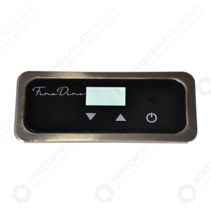 Horeca Parts - Obudowa przednia panelu sterowania - Grzałka indukcyjna z regulacją mocy 800W Fine Dine 239193/551