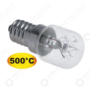 Horeca Parts - Bulb E14 240 V 15 W length 50 mm ø 22 mm T.max. 500 °C ( 3421021 )