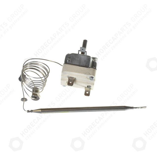 Horeca Parts - Regulační termostat 1-fázový 104-190 °C 6x133mm délka kapiláry 870mm - Elektrické fritézy Fimar, Mastro, Mareno, Lotus, Mbm, Rm-Gastro
