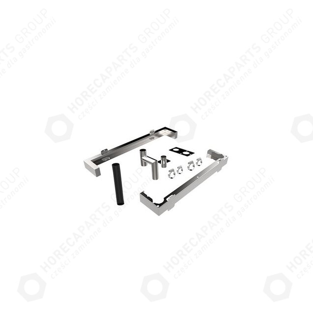 Horeca Parts - Zestaw do piętrowania pieców, Tecnoeka, do łączenia pieców MKF511 z MKF511, MKF511 z MKF1111, MKF711 z MKF711