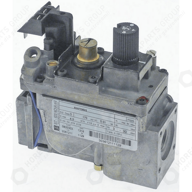 Horeca Parts - Regulator gazu  SIT Novasit 820 0,17V M9x1 wej. 1/2" wyj. 1/2"