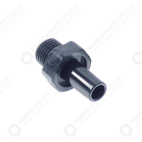 Horeca Parts - Gerader Schlauchanschluss 1/4" Gewinde Länge 11mm Gesamtlänge 37mm WS20 Kunststoff - Lainox Umluftofen (3349572)