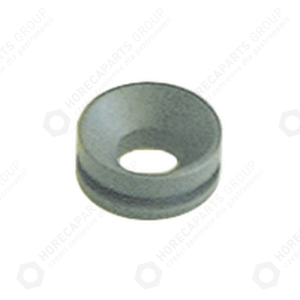 Horeca Parts - Buchse für Aufschäumdüse, Höhe 6mm Ø 1 14,5mm Ø 2 11,5mm Ø int. 7,5mm Kunststoff - Faema, Casadio, Cimbali, Reneka Kaffeemaschinen