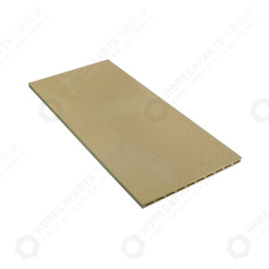 Horeca Parts - Płyta szamotowa wys. 17 mm dł. 696 mm szer. 348 mm - Piece do pizzy Gam (RFORB04, RFORM08, RG100510, 3310019)