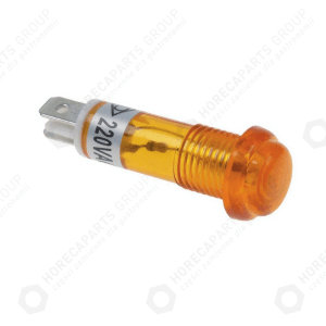 Horeca Parts - Anzeigelampe Ø 14mm 220V gelb - Gastronomiebedarf