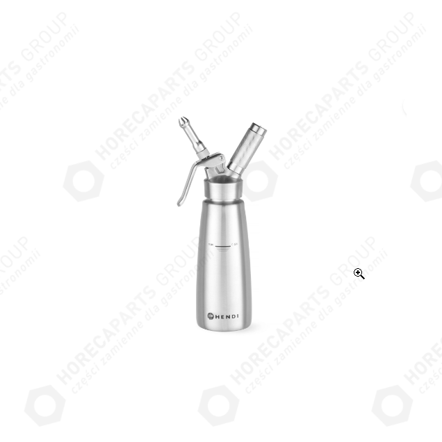 Horeca Parts - Syfon do bitej śmietany, HENDI, Profi Line, 0,5L, ø85x(H)235mm