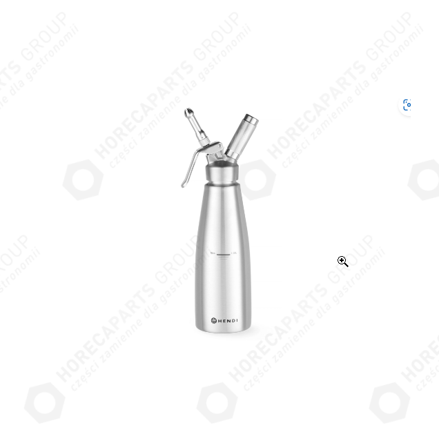 Horeca Parts - Syfon do bitej śmietany, HENDI, Profi Line, 1L, ø98x(H)330mm