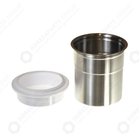 Horeca Parts - Pacojet 1L stainless steel container with lid, dimensions fi.130x(H)135mm - PacoJet 2 Plus ice cream mixer