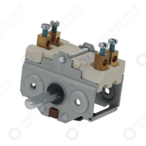 Horeca Parts - 2-polohový spínač sekvence 0-1 16A 2NO 6x4,6mm montážní délka 23mm vnější keramická pružina - Elektrické přístroje Kromet, Dexion, Hobart, Lozamet, Mbm, Silko (27.33.11.0-004921015300, 3057027)