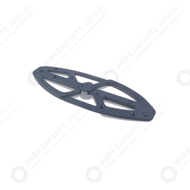 Horeca Parts - Braț de spălare și clătire sus jos lungime 518mm lățime 38mm înălțime 38mm 12 duze de spălare 8 duze de clătire - Mașină de spălat vase Winterhalter (30002770, 60004427)