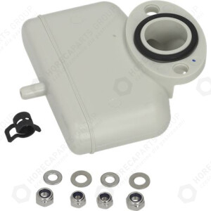 Horeca Parts - Lapač vzduchu D 77 mm Š 83 mm Průměr připojení hadice 6 mm kompletní - myčka nádobí Hobart (01-240372-001, 01-240372-1, 503162)