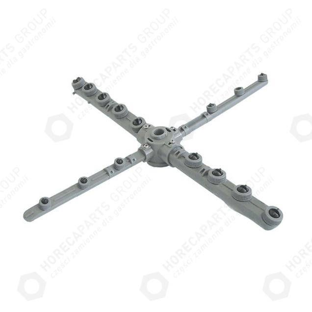 Horeca Parts - Spălare și clătire lungime braț superior 495mm brațe de clătire 490mm 9 duze de spălare 5 duze de clătire diametru accesoriu 16.5mm - Mașini de spălat vase Hobart