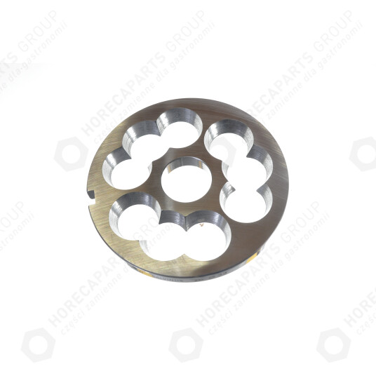 Horeca Parts - Zerhacker "0" großer Schrägschnitt - Fleischwolf Typ 42, E130 (SALVINOX, Typ Unger, Abmessungen 130X32,3mm)