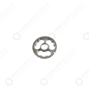 Horeca Parts - Jerk "00" gerade geschnitten groß - Fleischwolf Typ 22, H82 (SALVINOX, Typ Unger, Abmessung 81,6 mm)