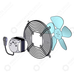 Horeca Parts - Verflüssigerventilator - Gebläsekühler Hendi 232163, 232170, 232187, 232194, 232491, AT05ISO, AT05IS0TH, AT03ISO, AT03ISOTH, AT07ISO