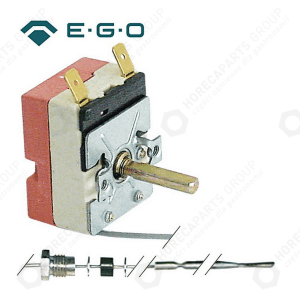 Horeca Parts - 1-Phasen Arbeitsthermostat 60-215°C Kappenlänge. 87cm Sensor. 3,1x201mm mit Drossel M9x1 - Fagor Geschirrspüler 3444258