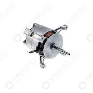 Horeca Parts - Silnik wentylatora 230V 0,06kW 0,19kW 50Hz 1,5A 0,7A dł.1 160mm dł.2 52mm dł.3 35mm śr.1 9mm 10mm śr.2 16mm - Piec konwekcyjny Zanussi