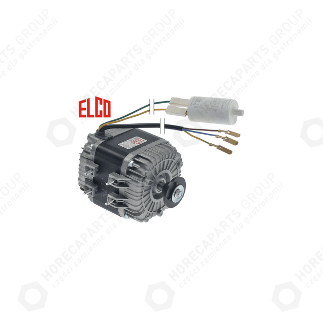 Horeca Parts - Lüftermotor 230V 45W 50Hz Länge 1 53mm Länge 18mm Länge 3 120mm Breite 103mm - Eiswürfelbereiter Brema, Alpeninox, Brema, Elco, Electrolux, Emmepi, EPMS