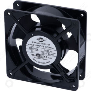Horeca Parts - Ventilator pătrat 120x120x38mm 230V 50Hz 22W 2850rpm