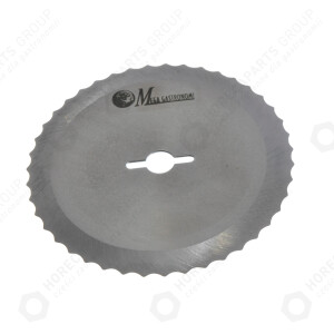 Horeca Parts - Nóż / ostrze ząbkowane - nóż elektryczny do kebaba Hendi / Stalgast, 267233, 267240, 267257 - średnica 95 mm