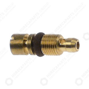 Horeca Parts - Tryska ventilu M5x0,5 0,8 mm - plynové spotřebiče Cookmax, Baron, Electrolux 002899, 0G4101, 33T3540, 41822450240, BN822450240, 100555, X09800, RTCU700271, 0981-0, 8, 0981/22