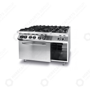 Horeca Parts - Gasherd 6 Brenner Hendi Kitchen Line 225899