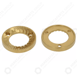 Horeca Parts - Discuri de măcinare plate 65 mm, titan HS, pentru râșniță de cafea - Eureka