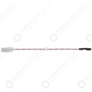 Horeca Parts - Przyłącze przewodu zapłonowego ø4mm / F6,3mm długość przewodu 1000mm - Kuchnia gazowa Apach (3001002)