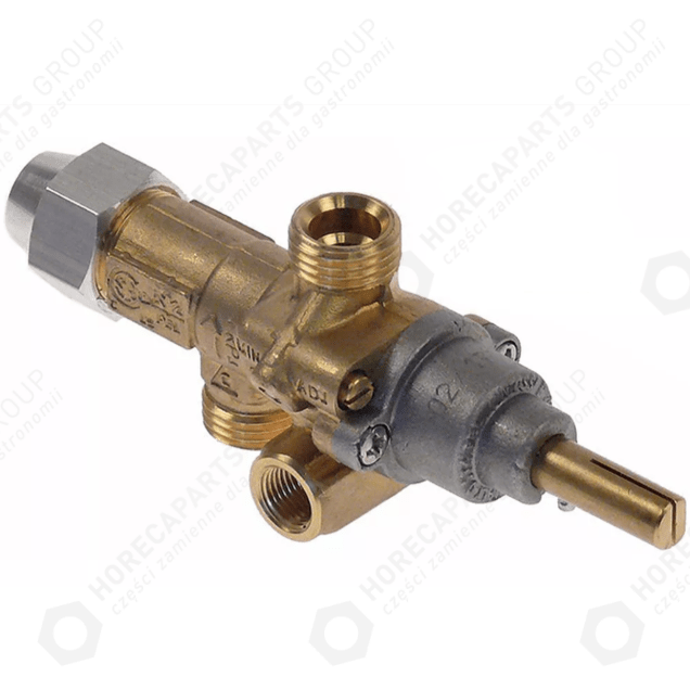 Horeca Parts - Supapă de gaz in. M16x1.5 ieșire M16x1.5 racord termocuplu M9x1 racord pilot M10x1 - Lotus tigaie cu gaz (3348354)