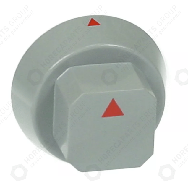 Horeca Parts - Pokrętło przełącznika znak zero śr. 55mm mocowanie 6x4,6mm białe - Piec konwekcyjno-parowy gazowy Zanussi (3241672)