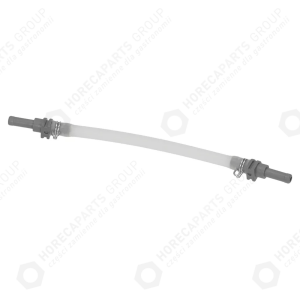 Horeca Parts - Wąż dozownika płynu myjącego, średnica przyłącza 4 × 1,5 mm, silikonowy, typ SR25 - Meiko