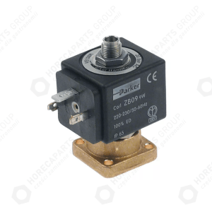 Horeca Parts - Elektromagnes 3-drożny 230VAC 9W 50/60Hz poł. 1/8" zakres temp. -20 do 140°C - Ekspres do kawy Brasilia (1120351)