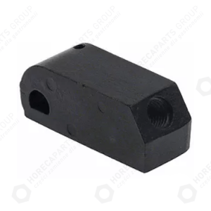 Horeca Parts - Balamale pentru ușă, lungime 76 mm, lățime 30 mm, poziție de montare pe stânga, grosime 30 mm, PTFE, pentru cuptor de pizza - Moretti (3053510)